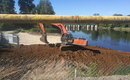 В Моршанске началась реконструкция ГТС на реке Цна
